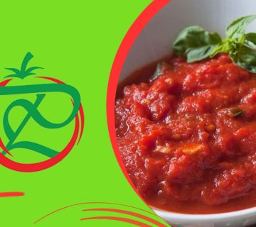 معجون الطماطم المجفف